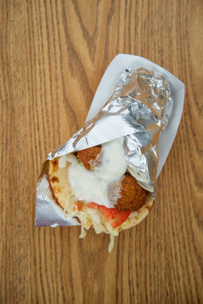 istock Falafel in a Pita Pocket 1265813613