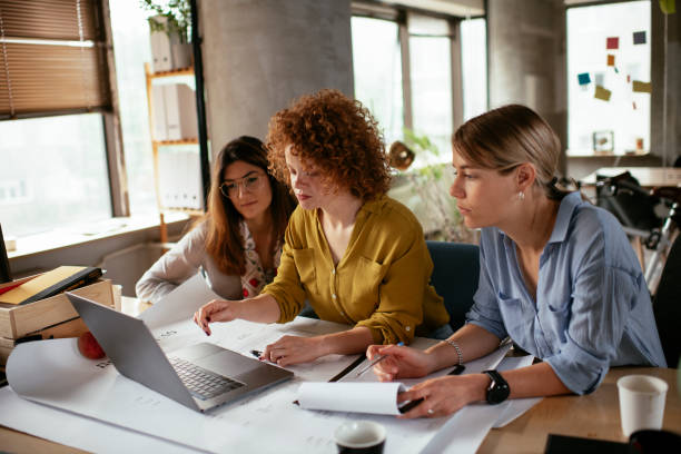istock Businesswomen working on a new project. 1265815803