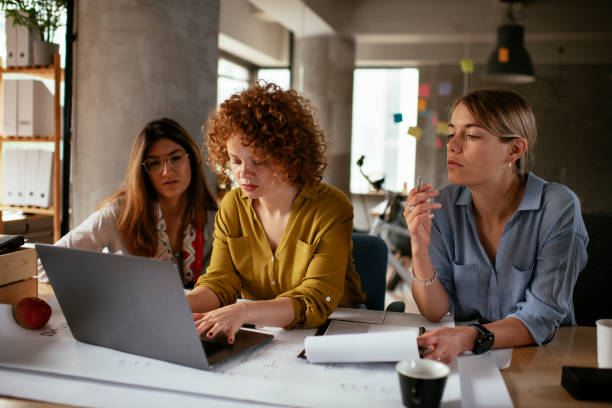 istock Businesswomen working on a new project. 1265815804