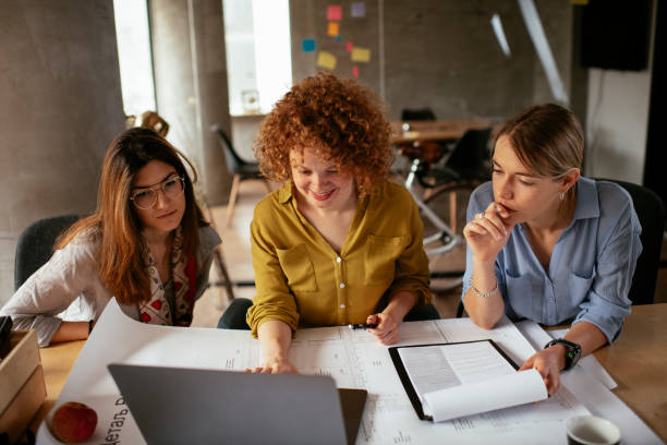 istock Businesswomen working on a new project. 1265820939