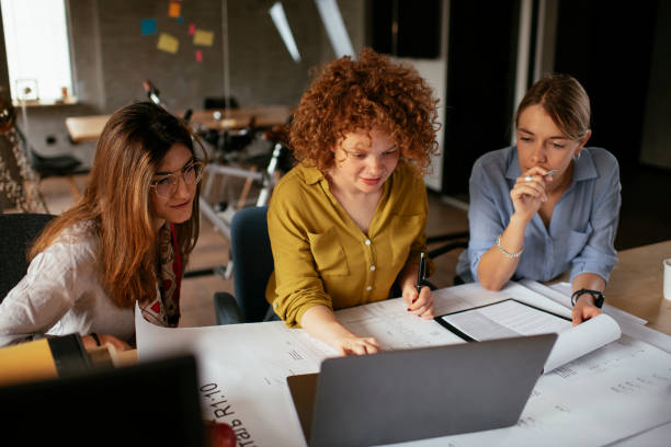 istock Businesswomen working on a new project. 1265823010