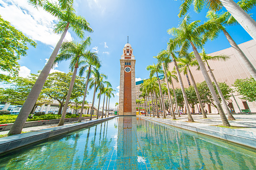 Clock Tower in Tsim Sha Tsui, Kowloon, Hong Kong