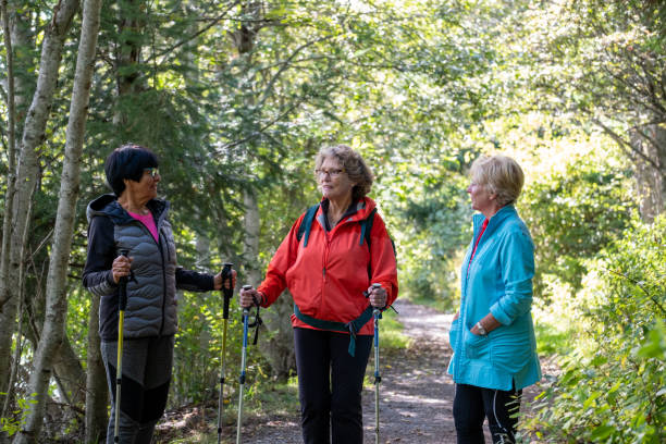 istock Senior bonding over a hike in the great outdoors 1265859863