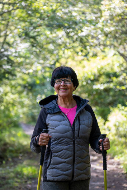 istock Portrait of an active senior hiking 1265862046