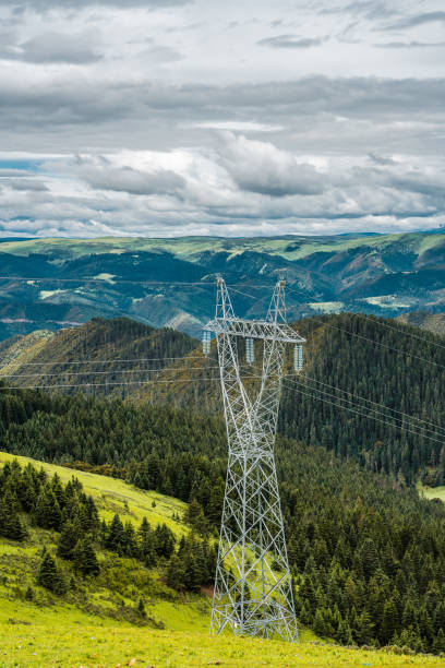 istock High voltage electric transmission tower 1265888154