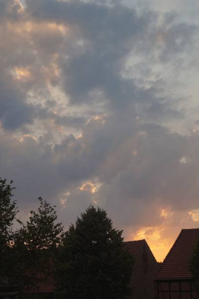 istock Summer evening at the country 1265901086