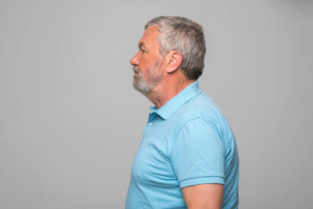 istock Side view of senior man 1265915664