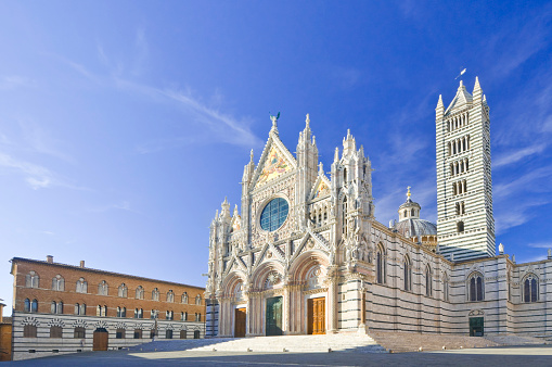 Cathedral of Siena, Tuscany, Italy.