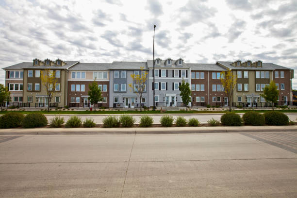 istock Inspired Canadian neighborhood 1265924024