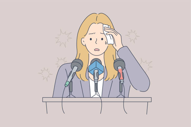 5,830 Fear Of Public Speaking Illustrations & Clip Art - iStock | Stage  fright, Nervous, Fear of heights