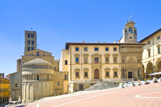istock Piazza Grande in Arezzo, Tuscany, Italy 1265956977