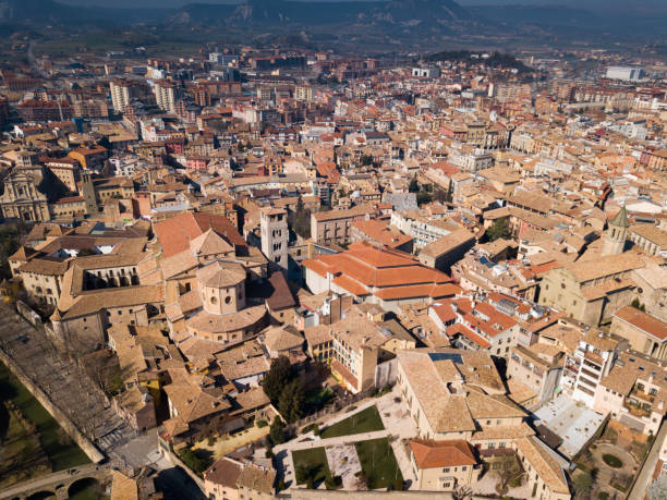 istock Historical district of Vic, Spain 1265972289