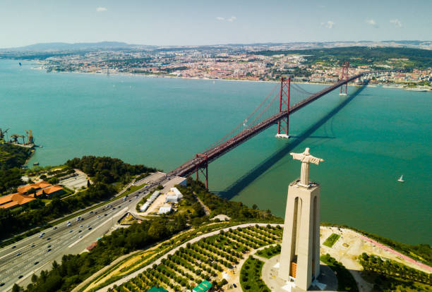 istock 25th of April bridge in Lisbon 1265972453