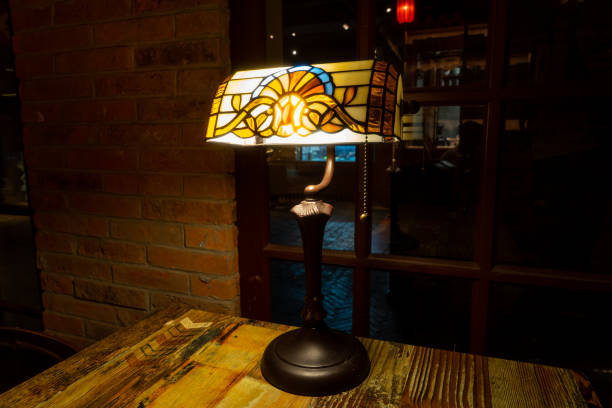 istock European retro table lamp indoor 1265980905