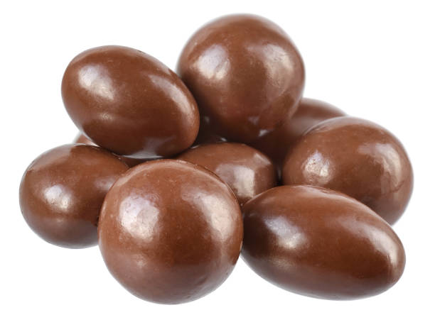 istock Chocolate balls close up isolated 1266016011
