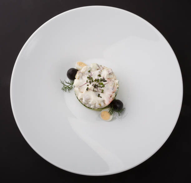 istock Traditional russian salad olivier 1266016012