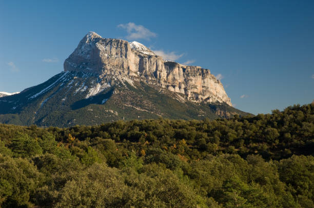 istock Castillo Mayor in the Pyrenees of Huesca. 1266019859