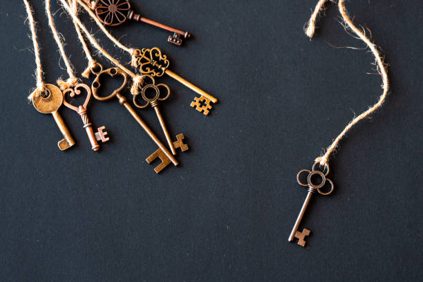 istock A bunch of different old keys from different locks. Finding the right key, encryption, concept. 1266044639