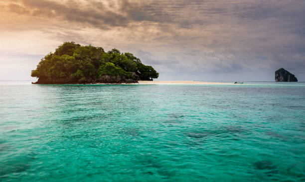 istock Andaman sea  island  with morning sun lighting. 1266076679
