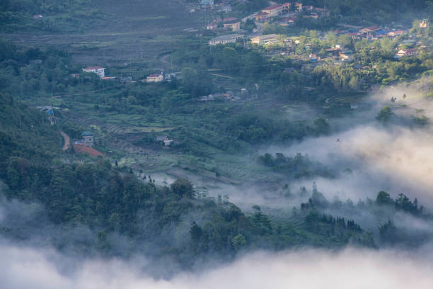 istock Y Ty town in LaoCai, VietNam. 1266110672