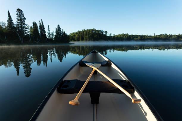 Riding Mountain National Park, Manitoba, Canada. Deep Lake.
