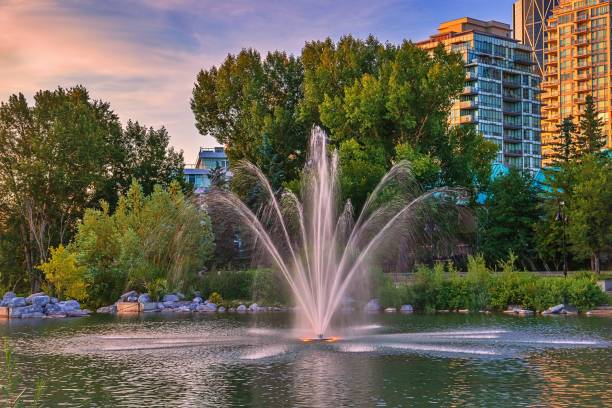 istock Scenic Fountain In A Summer Park 1266130731