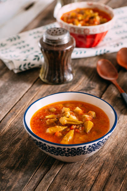 A Bowl of Okra Soup