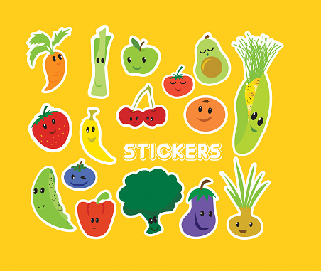 Ilustración de Frutas Kawaii Pegatinas De Dibujos Animados O Iconos Para Una Alimentación Saludable y más Vectores Libres de Derechos de Apio - iStock Ilustración de Frutas Kawaii Pegatinas De Dibujos Animados O Iconos Para Una Alimentación Saludable y más Vectores Libres de Derechos de Apio - iStock