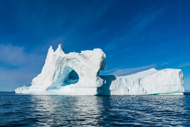 istock Icebergs from melting glacier in icefjord - Global Warming and Climate Change 1266148262