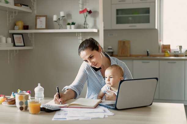 istock Business and baby 1266160119