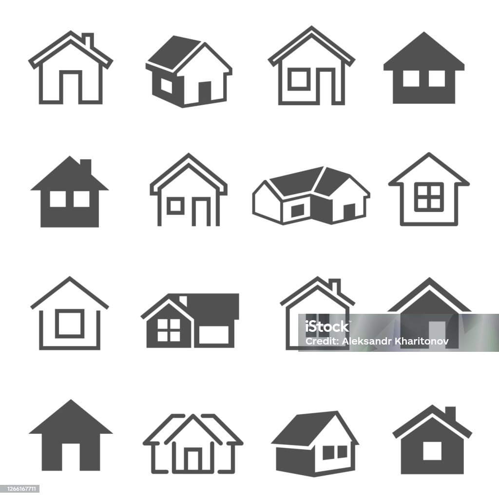 Nhà Cửa Đường Nhà Đường Nhà Tranh Và Các Biểu Tượng Táo Bạo Được ...