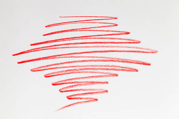 istock chaotic lines in red pencil 1266170388