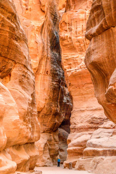 istock Beautiful Petra canyon 1266170389