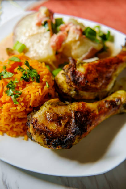 istock Colombian Potatoes Rice Chicken 1266172009