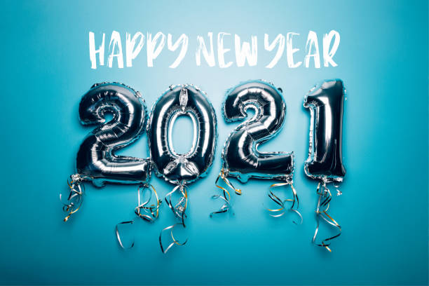 istock Balloon Bunting, New Year 2021 1266172797