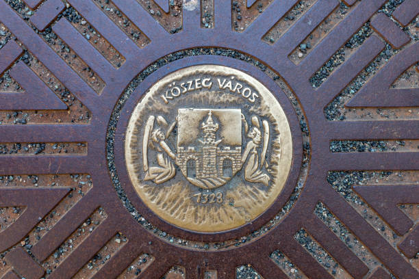 An interesting manhole covering from Ljubljana, Slovenia