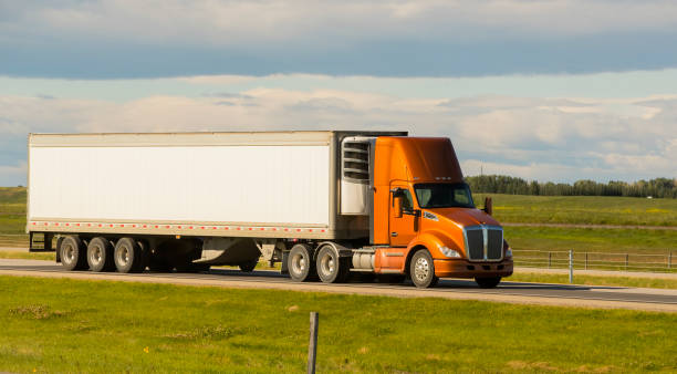 istock Heavy Cargo on the Road 1266200187