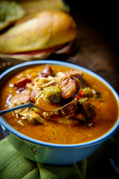 istock Chicken Sausage Gumbo 1266203975