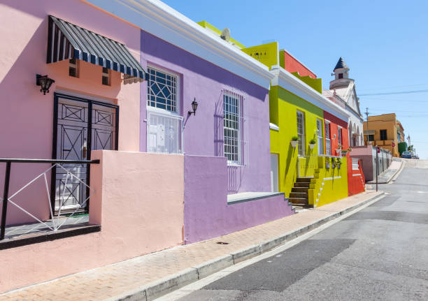 istock Bo Kaap cottages in Cape Town 1266215794