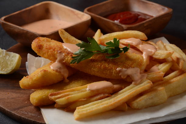 istock Traditional English Food - Fish and Chips. 1266221429