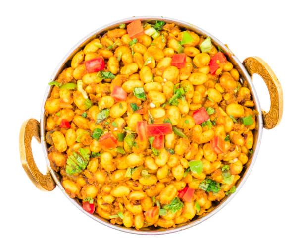 istock Indian Cuisine Rajma Masala or Rajmah on White Background 1266234537