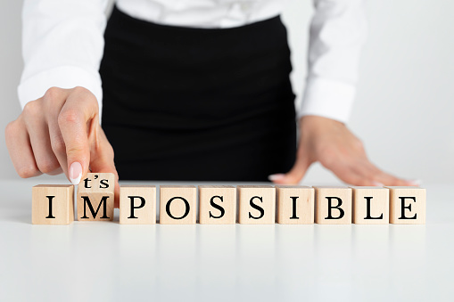 Change impossible into possible