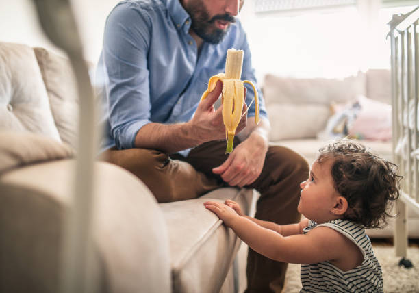 istock A father plays with his baby daughter in quarantine 1266237893