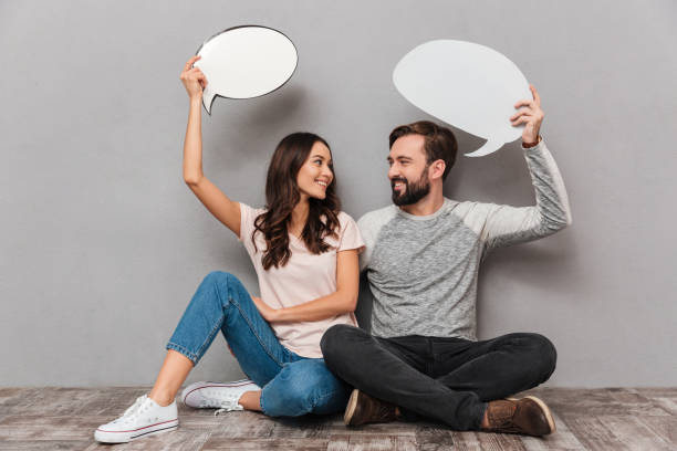 istock Portrait of a smiling young couple 1266248621