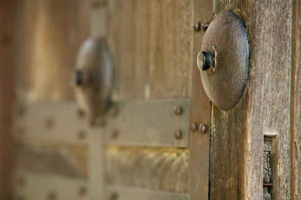 istock Japanese wooden gate 1266250189