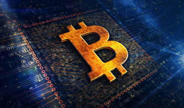istock Bitcoin metal symbol digital 3d illustration` 1266255914