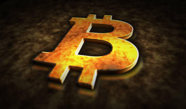 istock Bitcoin metal symbol digital 3d illustration` 1266255962