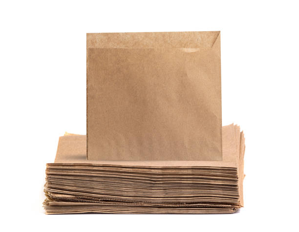 istock disposable paper bags for sandwiches on a white background 1266257973