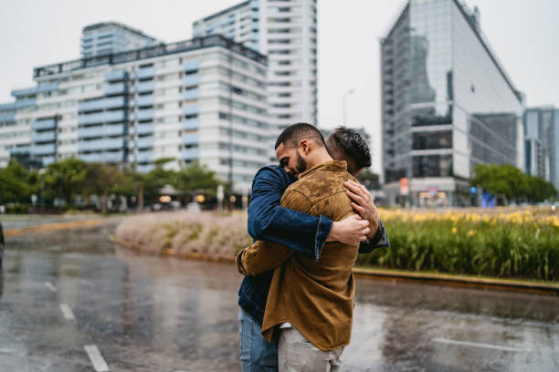 istock Gay couple in love 1266262092