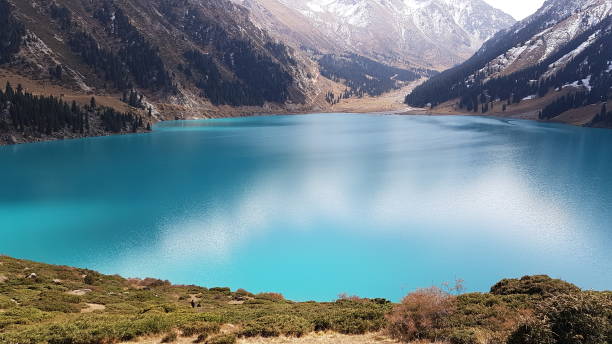 istock Big Almaty Lake, Kazakhstan 1266262328